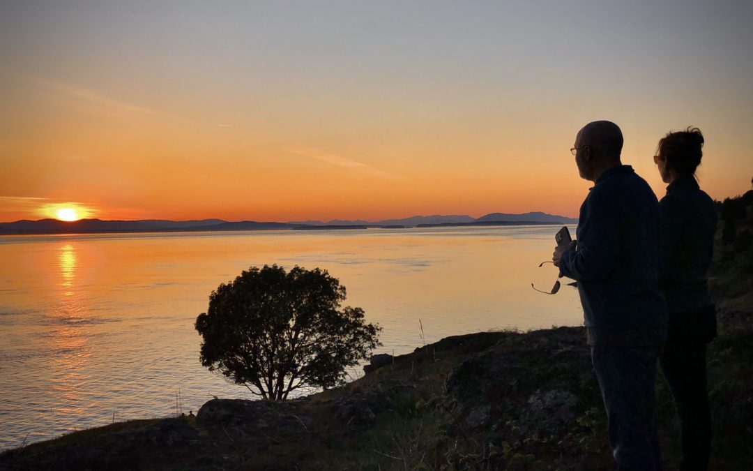 Another successful Sunset tour on San Juan Island.